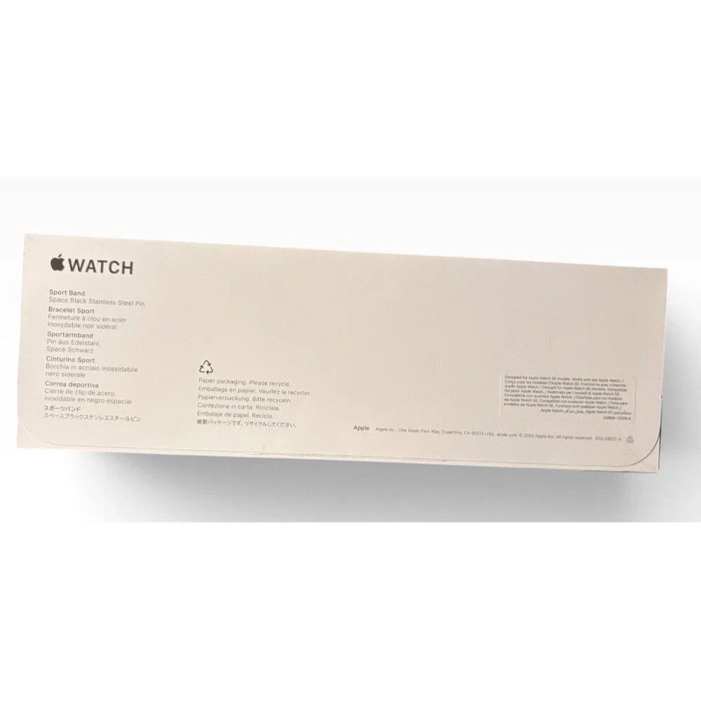 Apple Watch Series 11 42mm Rose Gold / Black Sport Band EMPTY BOX ONLY